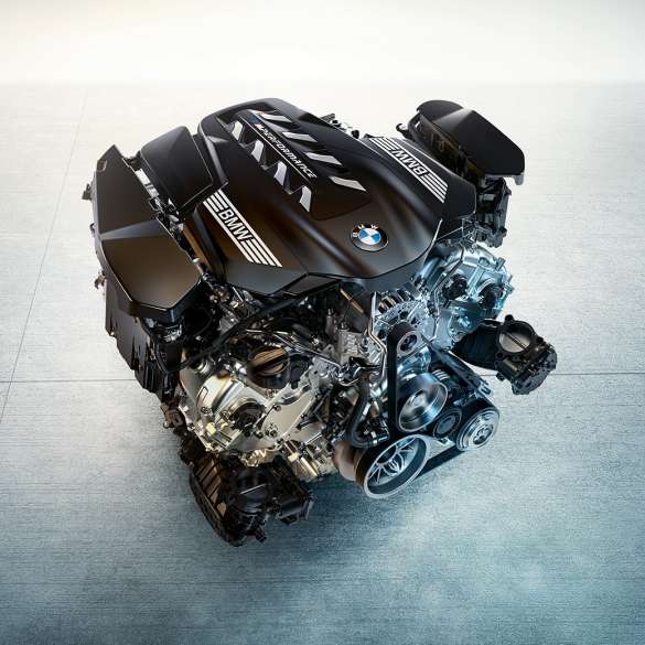 BMW M TwinPower Turbo 8-cylinder petrol engine BMW M550i xDrive Sedan G30 LCI Facelift 2020 BMW M TwinPower Turbo 8-cylinder petrol engine BMW M550i xDrive Sedan G30 LCI Facelift 2020