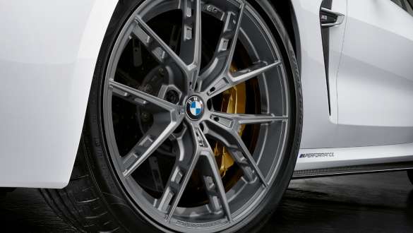 20" M Performance forged wheel Y-spoke 863 M Ferric Grey matt M Performance Parts BMW M8 Gran Coupé F93 LCI Facelift 2022 BMW M8 Gran Coupé F93 LCI Facelift 2022 M Performance Parts 20" M Performance forged wheel Y-spoke 863 M Ferric Grey matt