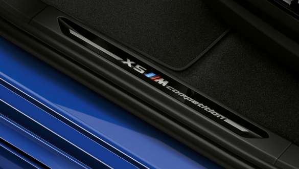 or sill finishers with “X5 M Competition” designation in the BMW X5 M Competition F95 Door sill finishers with “X5 M Competition” designation BMW X5 M Competition F95 2020 SUV exterior