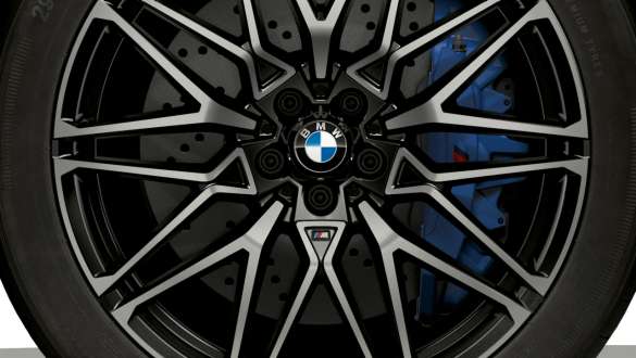 M Compound brake BMW X6 M Competition F96 M Compound brake BMW X6 M Competition F96 2020 SUV close-up