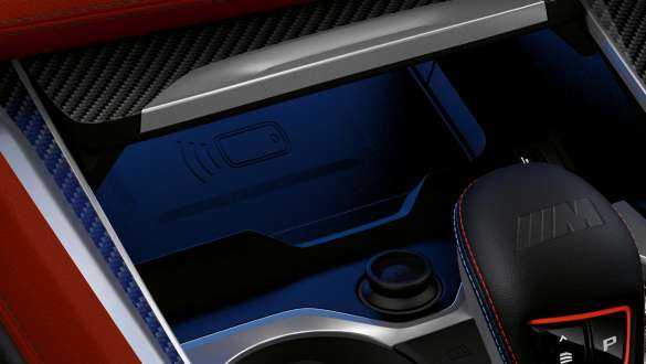 BMW X6 M Competition F96 Wireless charging tray BMW X6 M Competition F96 2023 Wireless charging tray