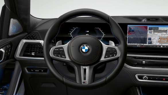 M leather steering wheel BMW X6 G06 LCI BMW X6 G06 LCI M leather steering wheel Interior