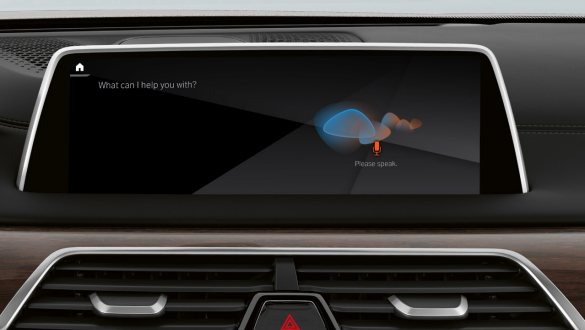 BMW Z4 Roadster Control Display Control Display of the BMW Z4 Roadster with WiFi Hotspot