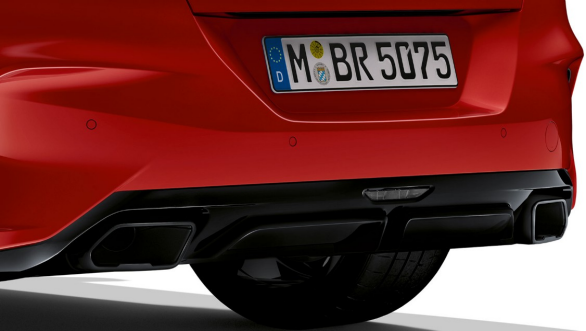 BMW Z4 Roadster exhaust pipe finishers BMW Z4 Roadster free-form exhaust pipe finishers