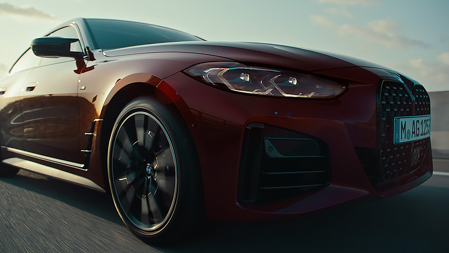BMW 4 Series Gran Coupé G26 2021 exterior design in the video BMW 4 Series Gran Coupé G26 2021 exterior design in the video