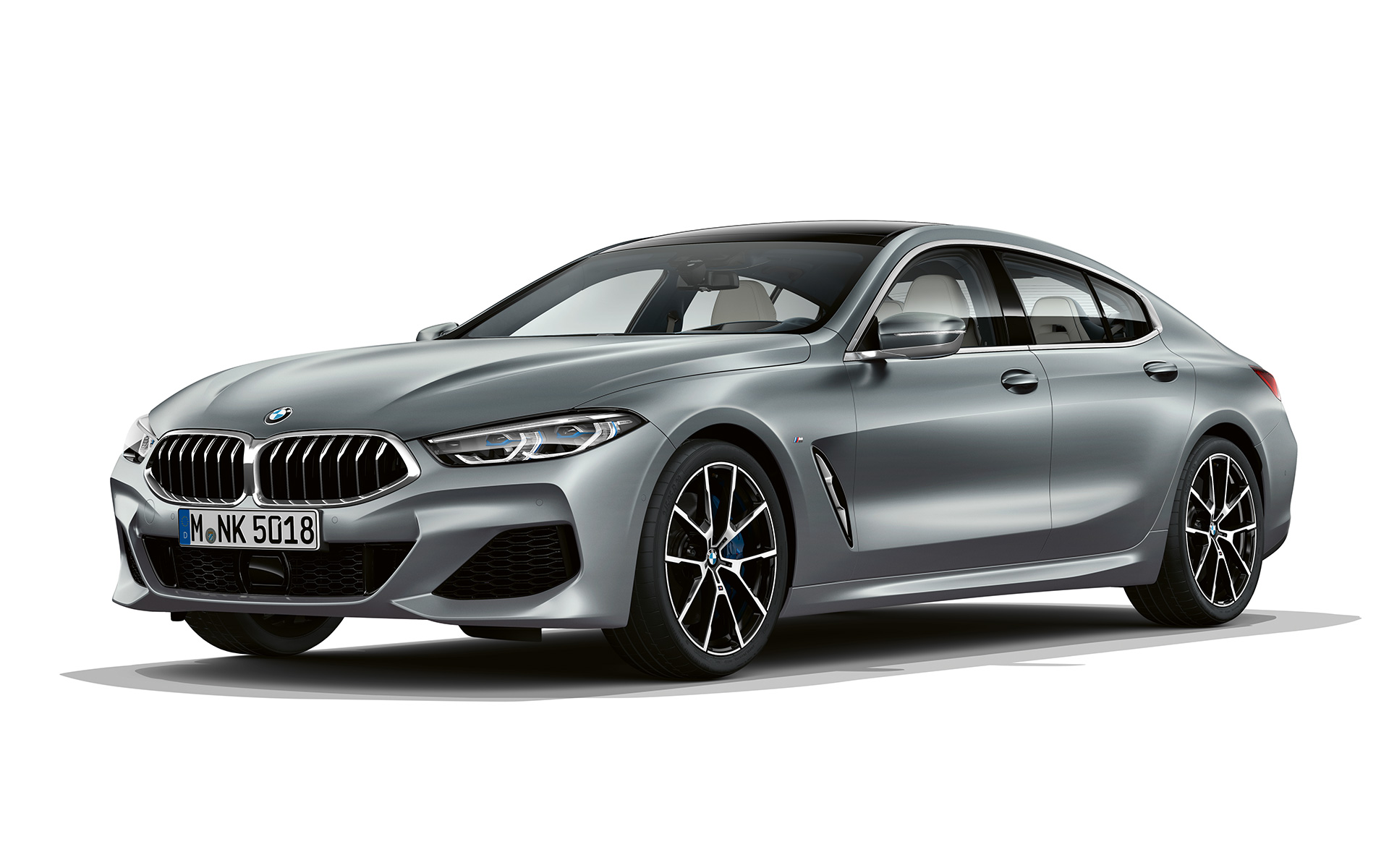 Frozen Temptation three quarter front shot BMW 8 Series Gran Coupé, Frozen Temptation three quarter front shot