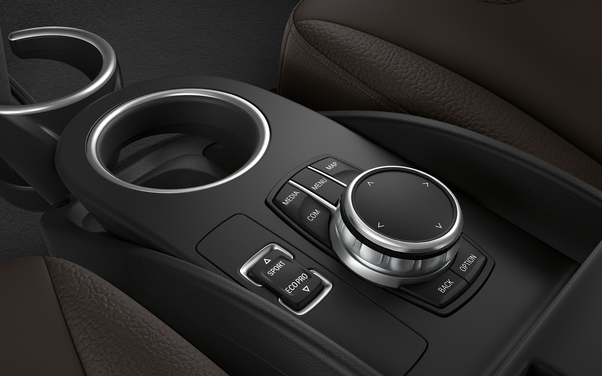 BMW i3s I01 2018 interior iDrive controller