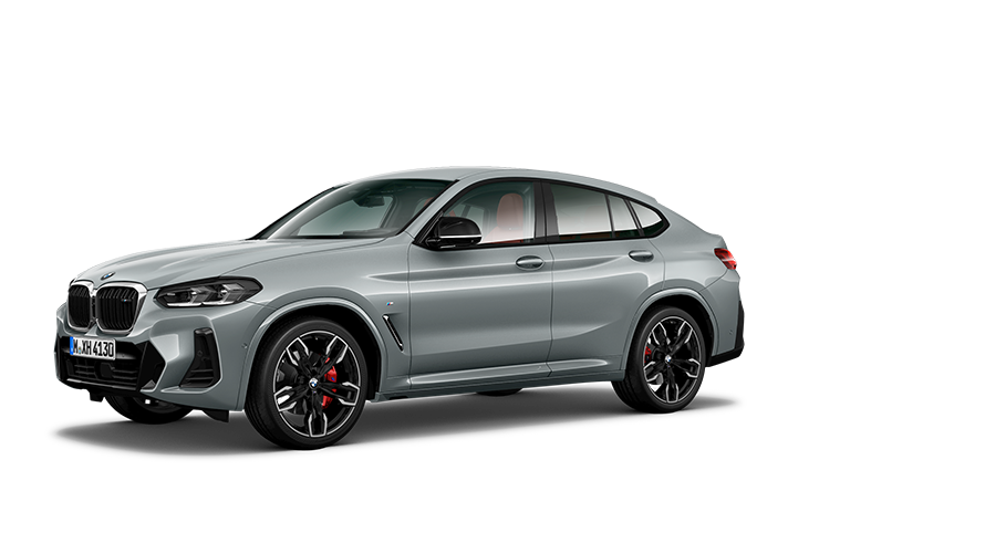 BMW X Series BMW X4 G02 three-quarter side view 