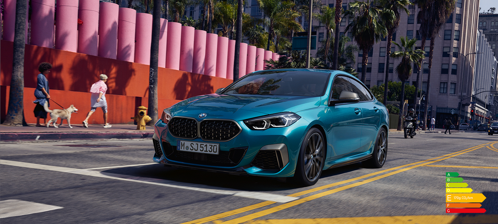 The BMW 2 Series Gran Coupé F44 