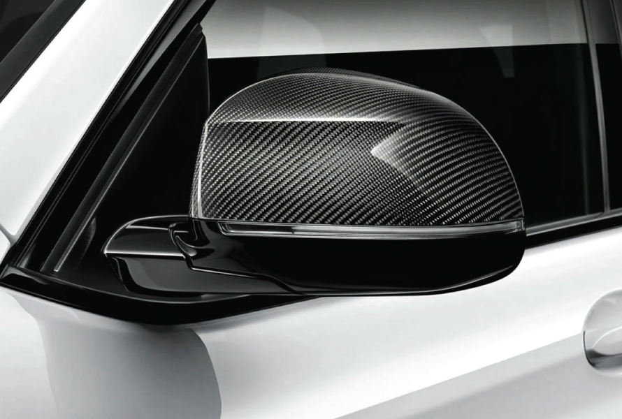 M PERFORMANCE LEFT OUSIDE MIRROR COVER CARBON. M PERFORMANCE LEFT OUSIDE MIRROR COVER CARBON.