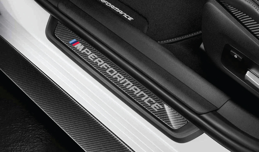 M PERFORMANCE CARBON FIBER DOOR SILL. M PERFORMANCE CARBON FIBER DOOR SILL.