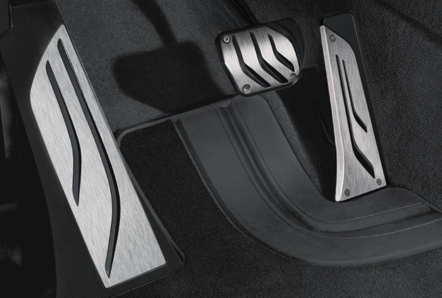 M Performance Stainless Steel Pedal Cover Set M Performance Stainless Steel Pedal Cover Set