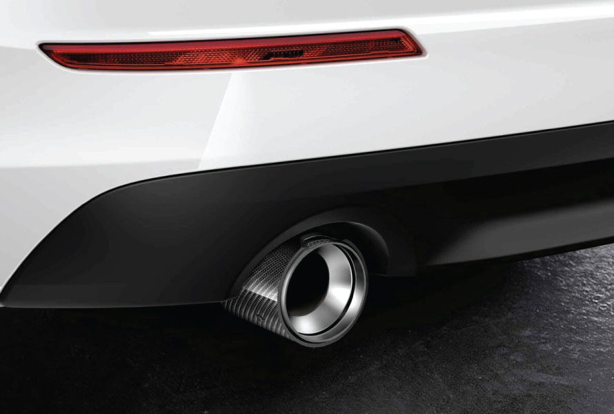 M PERFORMANCE TAILPIPE TRIM TITANIUM CARBON. M PERFORMANCE TAILPIPE TRIM TITANIUM CARBON.