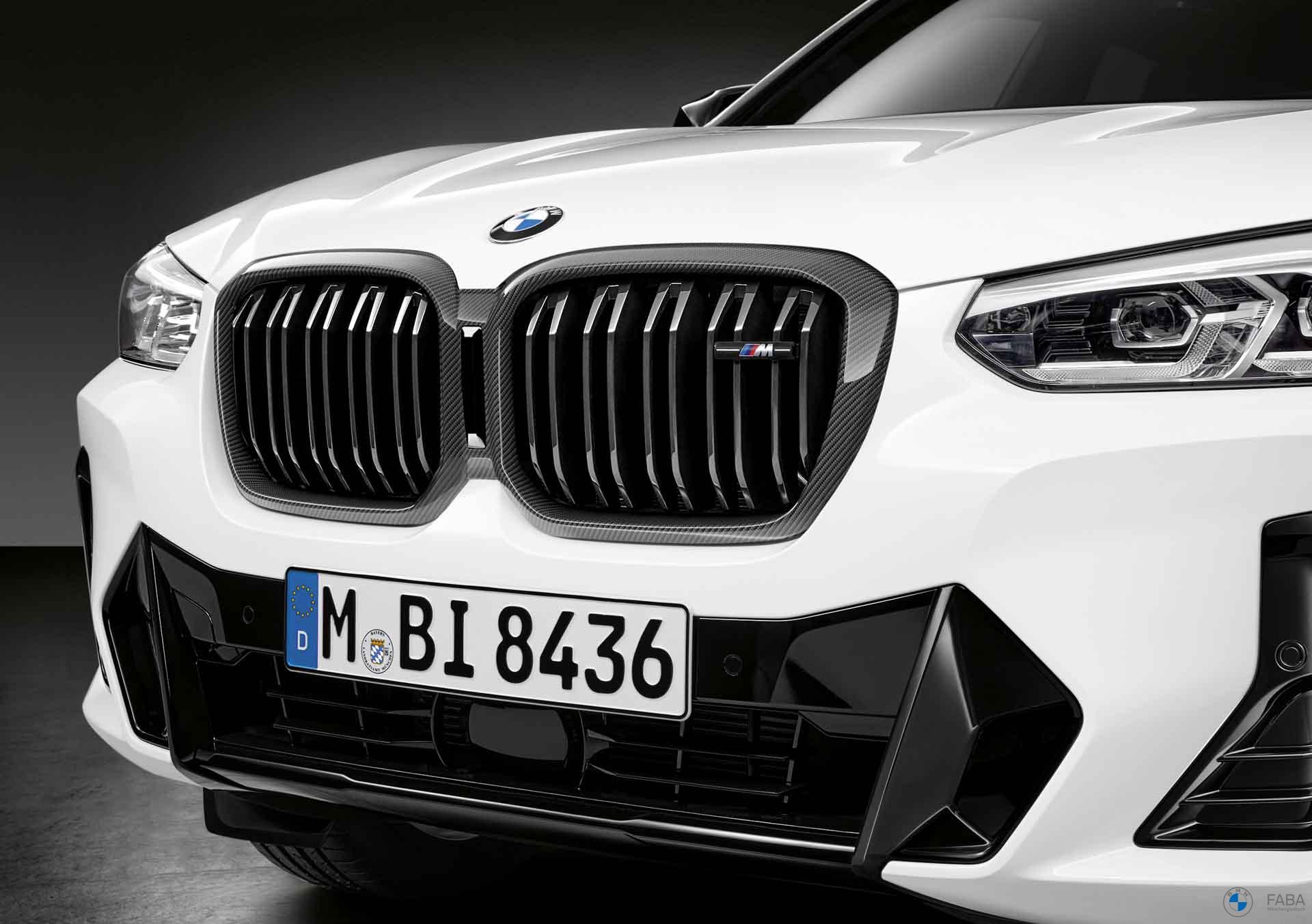 M-PERFORMANCE FRONT GRILLE CARBON. M-PERFORMANCE FRONT GRILLE CARBON.