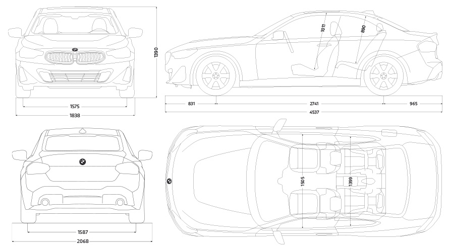 BMW 2 Series Coupé: Engines & Technical Data | BMW.mu
