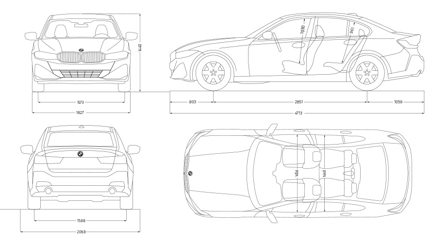 BMW 3 Series Sedan Engines technical data BMW.mu