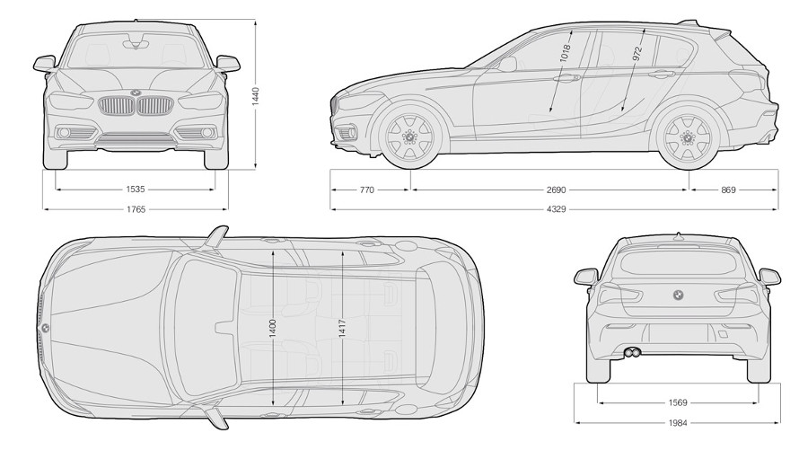 BMW 1 Series Technical Data