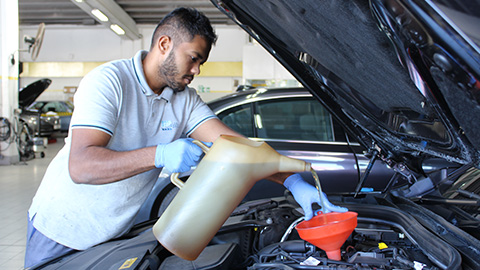 BMW oil service BMW workshop